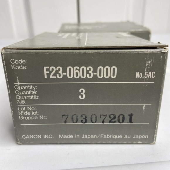 NEW Canon A1 Staple Cartridge F23-0603-000 3 + 2 Cartridges Genuine Set - Picture 3 of 4